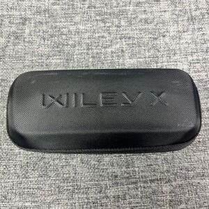 Wiley X Black Hard Shell Zippered Sunglasses Case with Belt Loop & Logo Eyewear